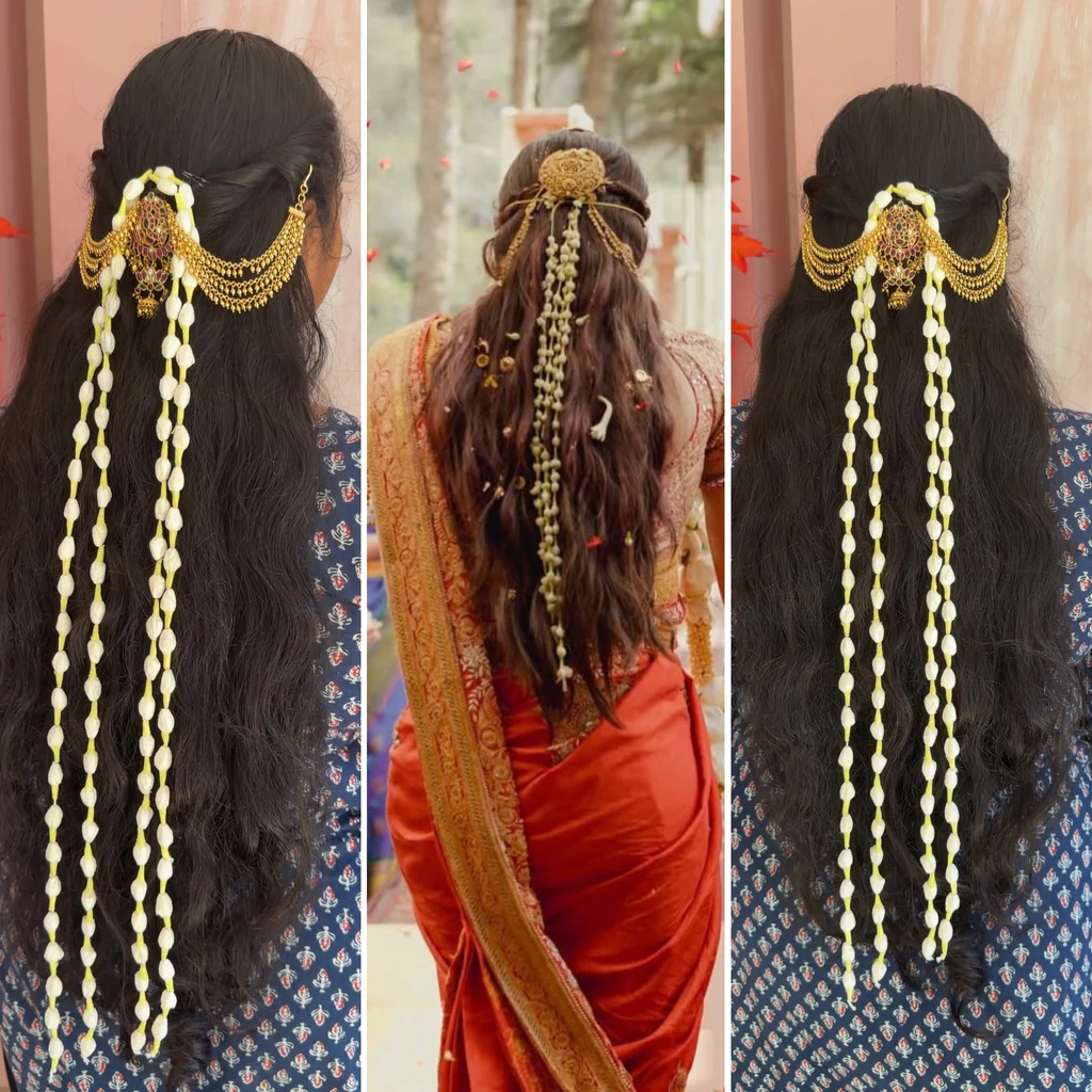 Rashmika Inspired Jasmine Bud Veni (16, 32, 48 Inch)
